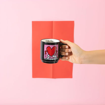 SET OF 4 KEITH HARING CUPS