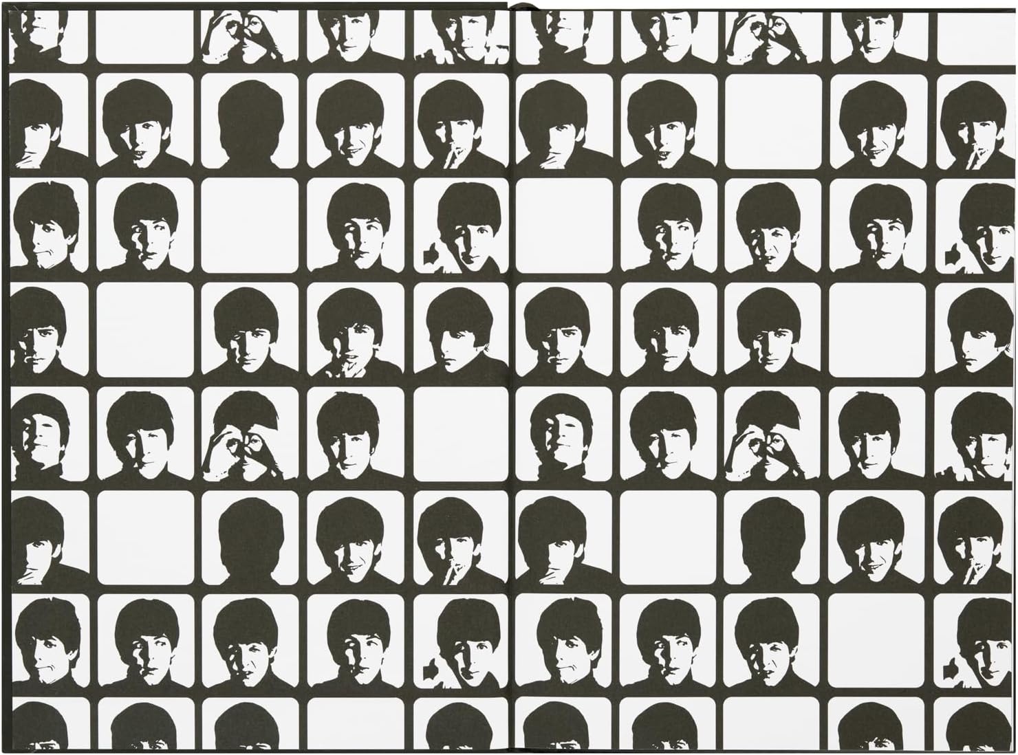 Grupo Erik A5 Notitieboek - The Beatles | Dotted Journal, gestippeld notitieboek, Bullet Journal | Notitieboeken A5, A5, A5 notitieblok, schetsboek A5 | Beatles Gifts
