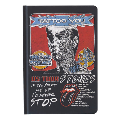 Grupo Erik A5 Notitieboek - The Rolling Stones | Dotted Journal, gestippeld notitieboek, Bullet Journal | Notitieboeken A5, Notitieblokken A5, A5 notitieblok, schetsboek A5 | Muziekgeschenken