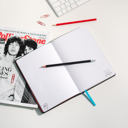 Grupo Erik A5 Notitieboek - The Rolling Stones | Dotted Journal, gestippeld notitieboek, Bullet Journal | Notitieboeken A5, Notitieblokken A5, A5 notitieblok, schetsboek A5 | Muziekgeschenken