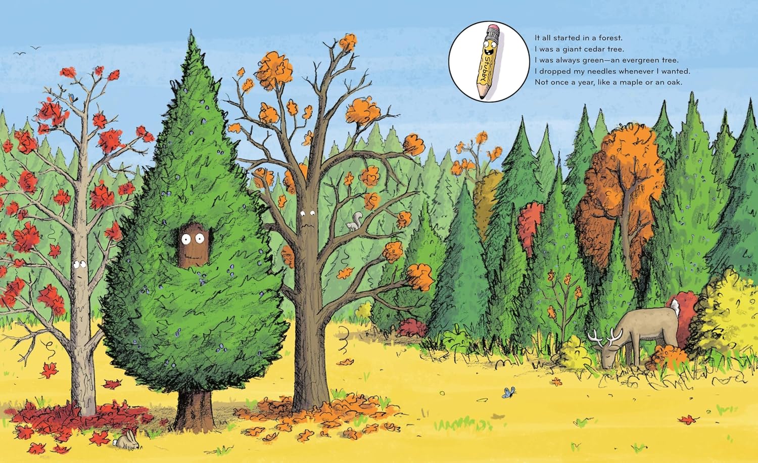 Stubby: A Silly and Informational Picture Book about How a Pencil Is Made, for Kids (Ages 4-8