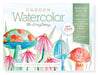 Watercolor the Easy Way Paint-Your-Own Watercolor Cards Garden: Notecard Paint Kit with Paint and Brush Included