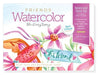 Watercolor the Easy Way Paint-Your-Own Watercolor Cards Friends: Notecard Paint Kit with Paint and Brush Included