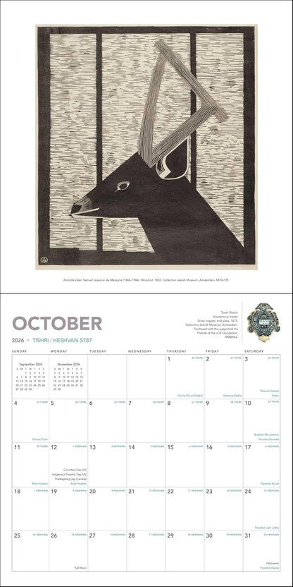 The Jewish Calendar 2026–2027 (5787) 16-Month Wall Calendar: Original Universe-Kalender