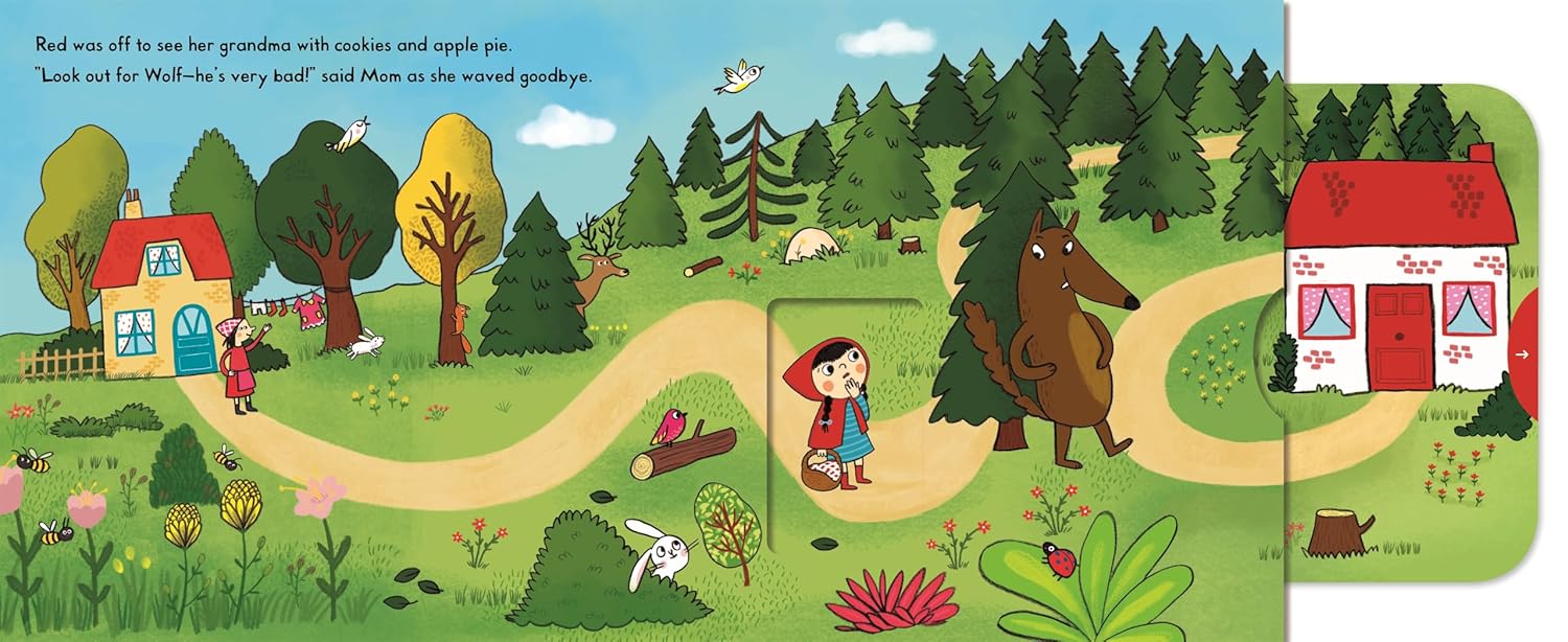 Little Red Riding Hood: A push, pull, slide retelling of a beloved magical fairy tale for toddlers (First Stories