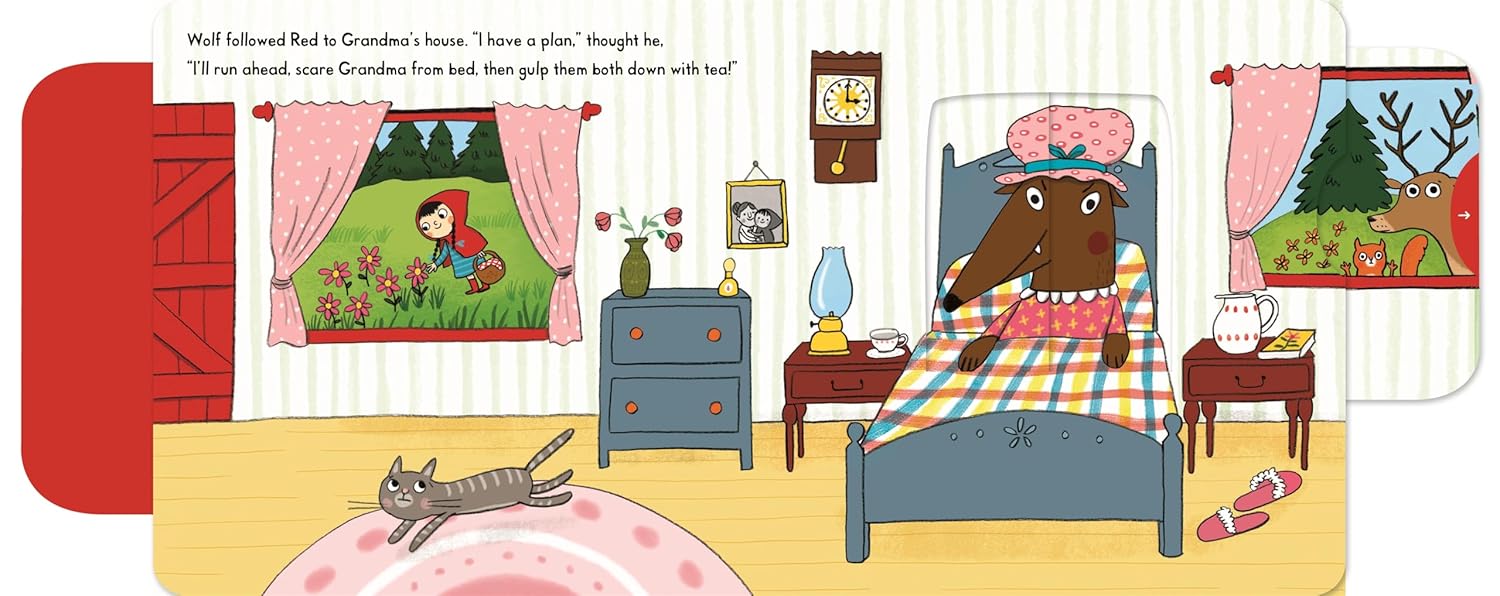 Little Red Riding Hood: A push, pull, slide retelling of a beloved magical fairy tale for toddlers (First Stories