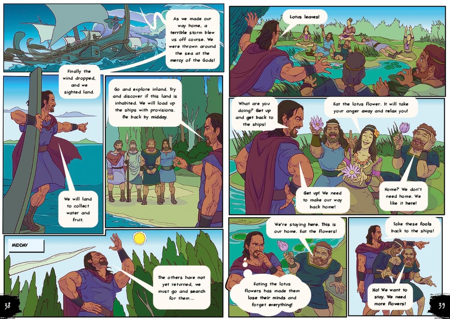 Classics in Graphics Homer’s the Odyssey