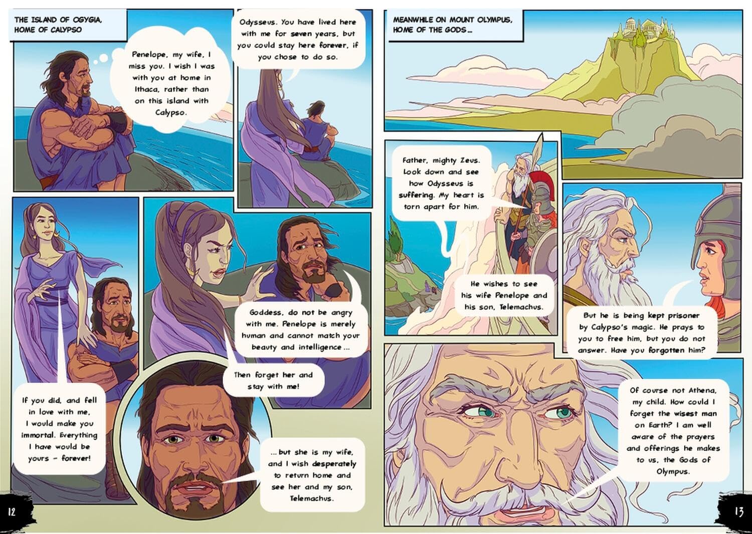 Classics in Graphics Homer’s the Odyssey