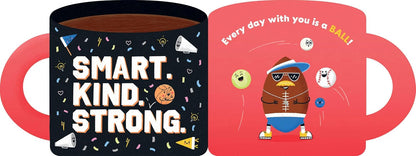 A+ Teacher (A Mugs & Kisses Shaped Board Book for Toddlers): A Mugs & Kisses Shaped Board Book for Toddlers