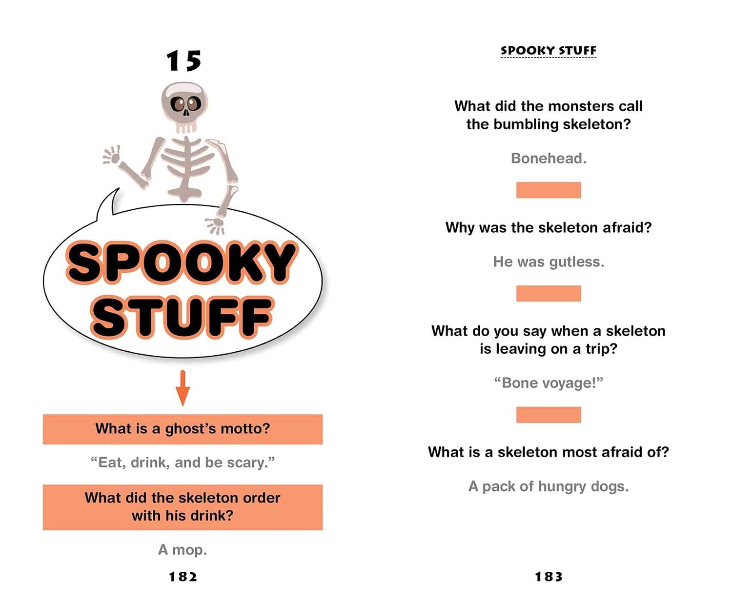 The Spookiest Tricks & Treats Joke Book Ever!