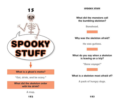 The Spookiest Tricks & Treats Joke Book Ever!