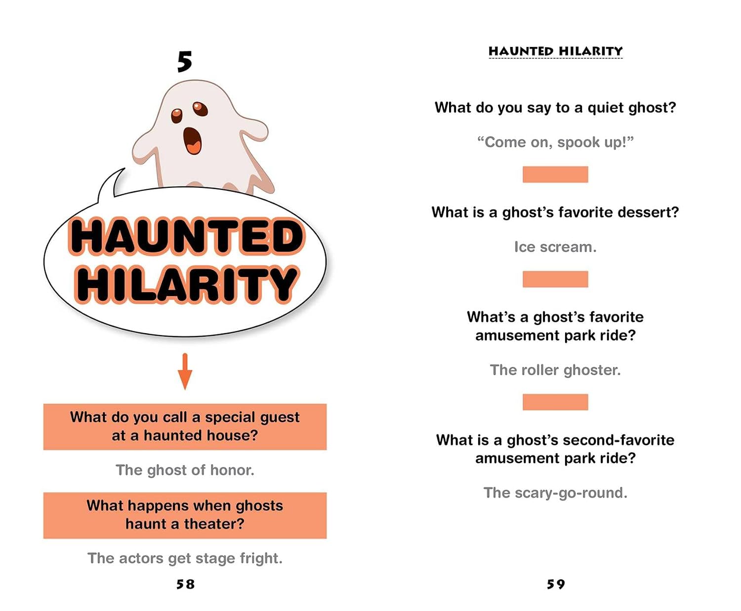 The Spookiest Tricks & Treats Joke Book Ever!