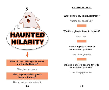 The Spookiest Tricks & Treats Joke Book Ever!