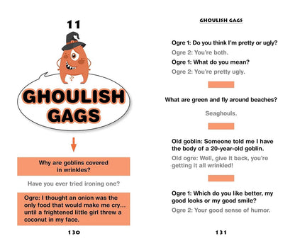 The Spookiest Tricks & Treats Joke Book Ever!