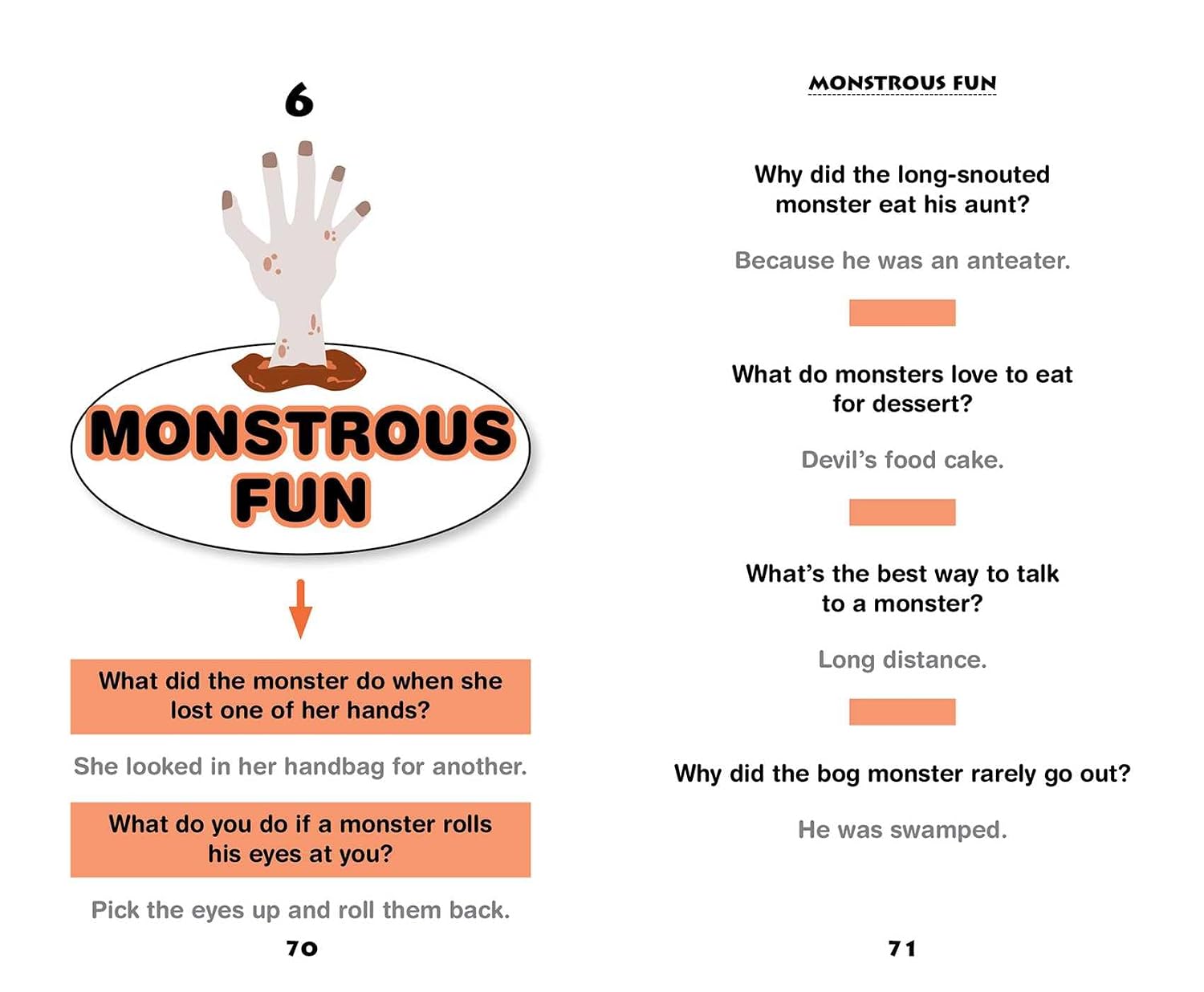 The Spookiest Tricks & Treats Joke Book Ever!