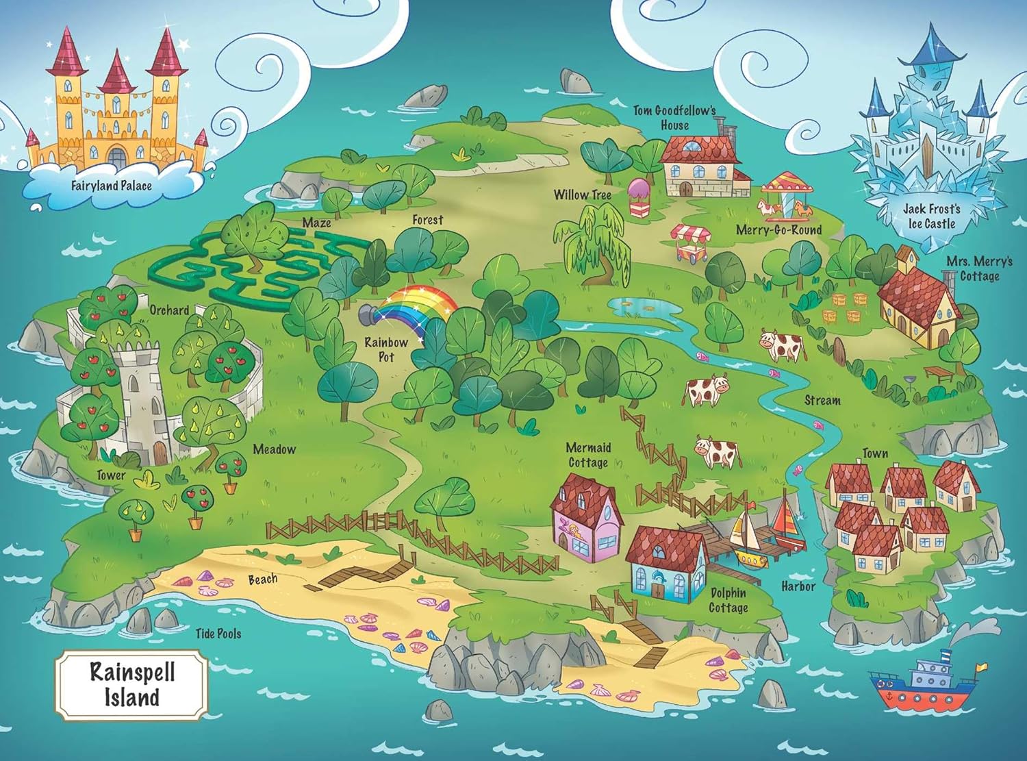Rainbow Magic Rainbow Fairies #1: Ruby the Red Fairy Graphic Novel