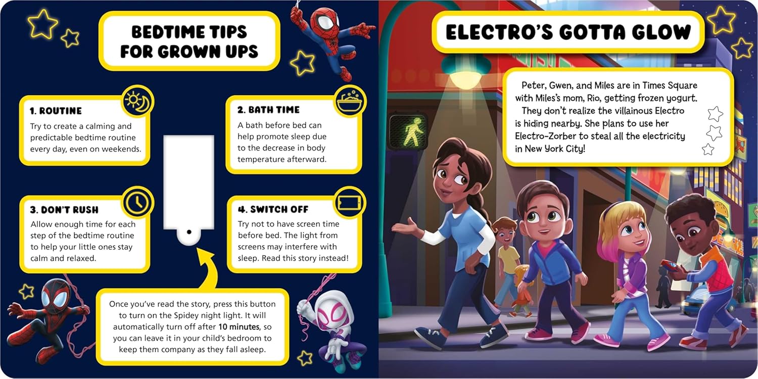 Marvel Spidey & His Amazing Friends: A Night-light Talepress Spidey for a 10-minute Night-light Storytime