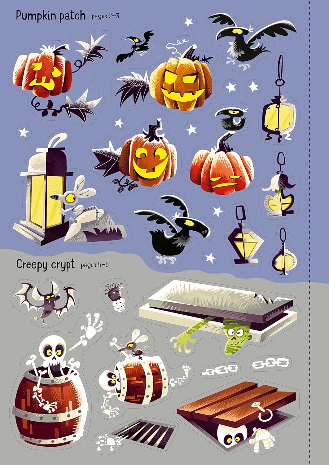 Sparkly Halloween Sticker Book: A Halloween Book for Kids (Sparkly Sticker Books