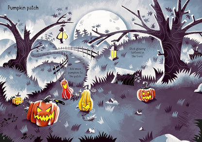 Sparkly Halloween Sticker Book: A Halloween Book for Kids (Sparkly Sticker Books