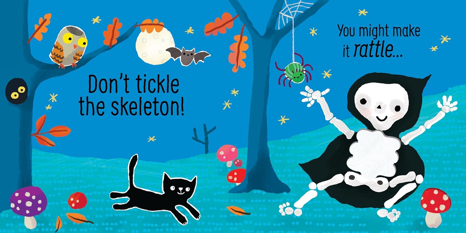 Don't Tickle the Skeleton! (Don't Tickle Touchy Feely Sound Books