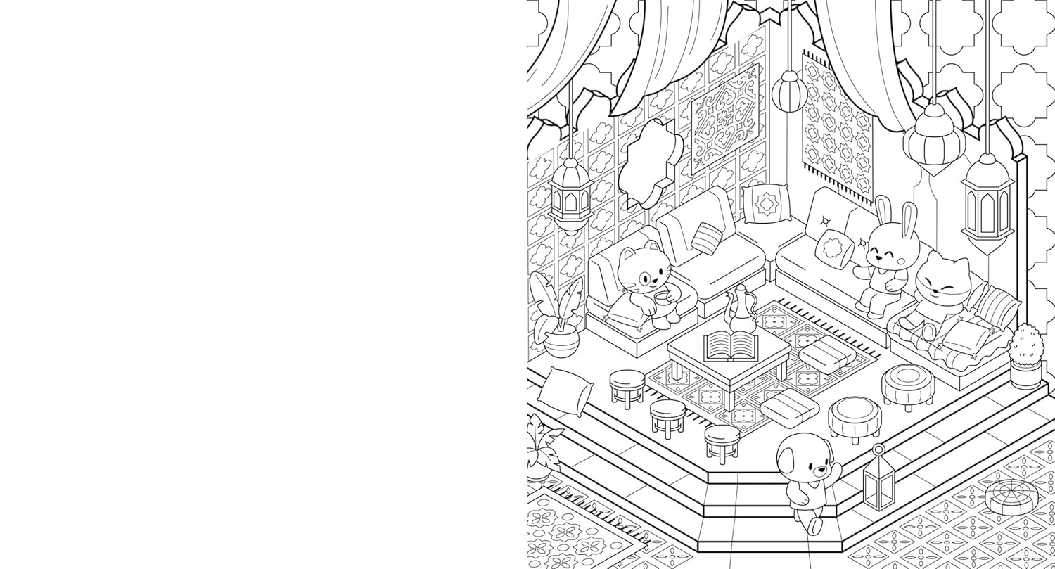 Sticker Therapy: World Travelercreate Your Own Mini Worlds by Building 6 Sticker Scenes With Your Precision Craft Tool