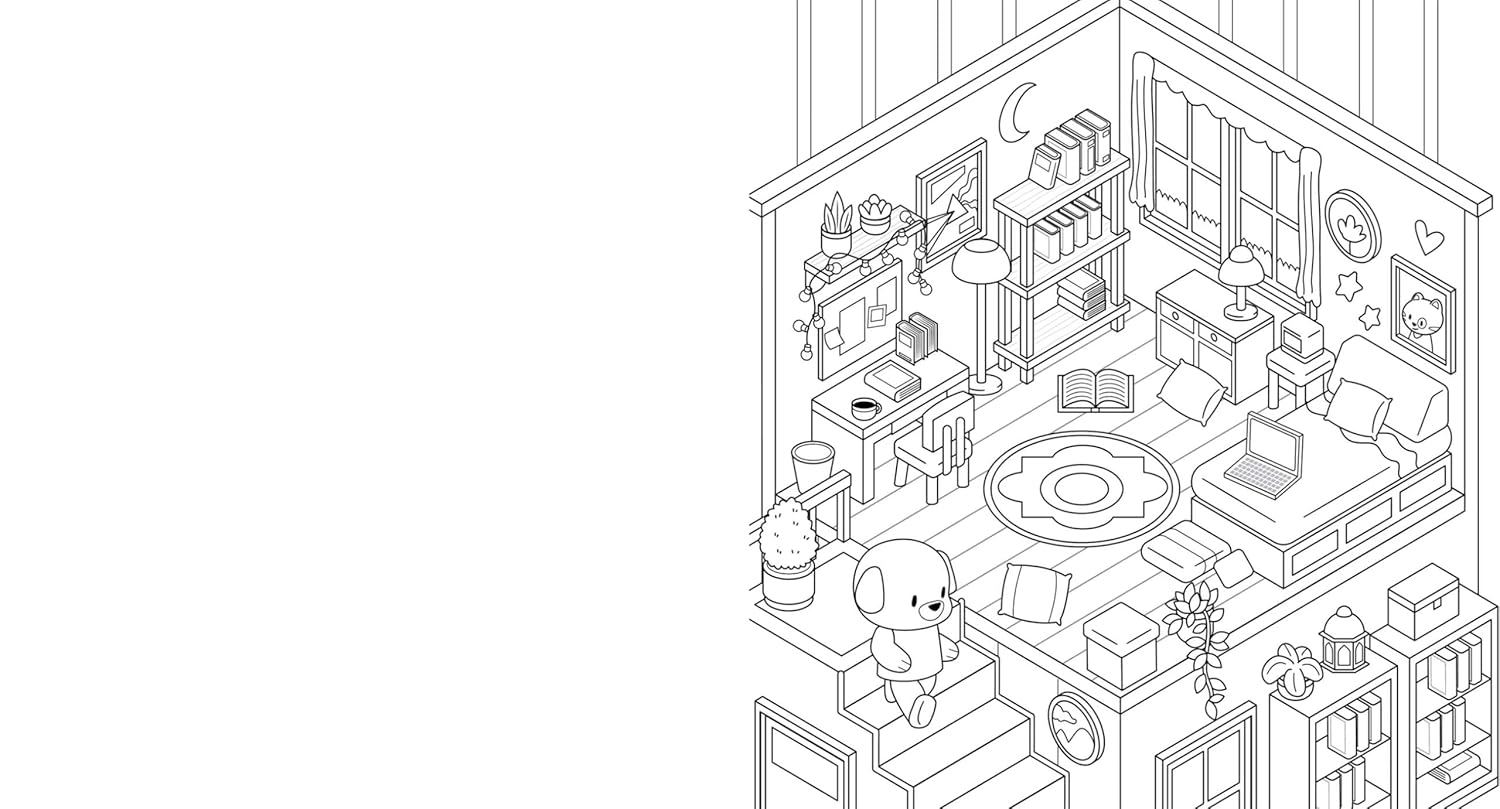 Sticker Therapy: Cozy Creationscreate Your Own Mini Worlds by Building 6 Sticker Scenes With Your Precision Craft Tool