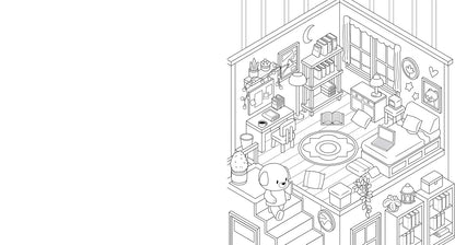 Sticker Therapy: Cozy Creationscreate Your Own Mini Worlds by Building 6 Sticker Scenes With Your Precision Craft Tool