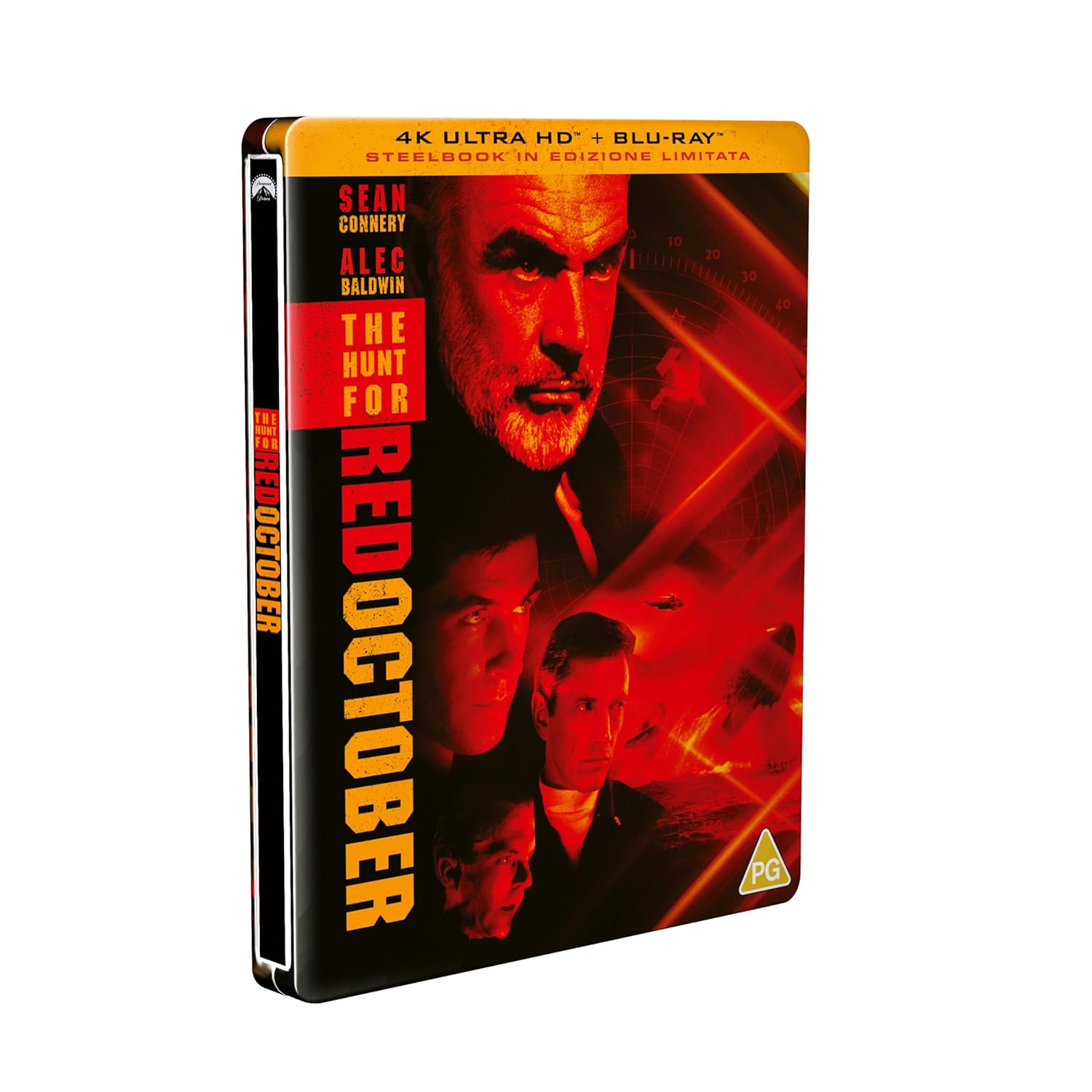 Caccia a Ottobre Rosso 4K UHD, Caccia A Ottobre Rosso (Steelbook) (4K Ultra Hd+Blu-Ray)