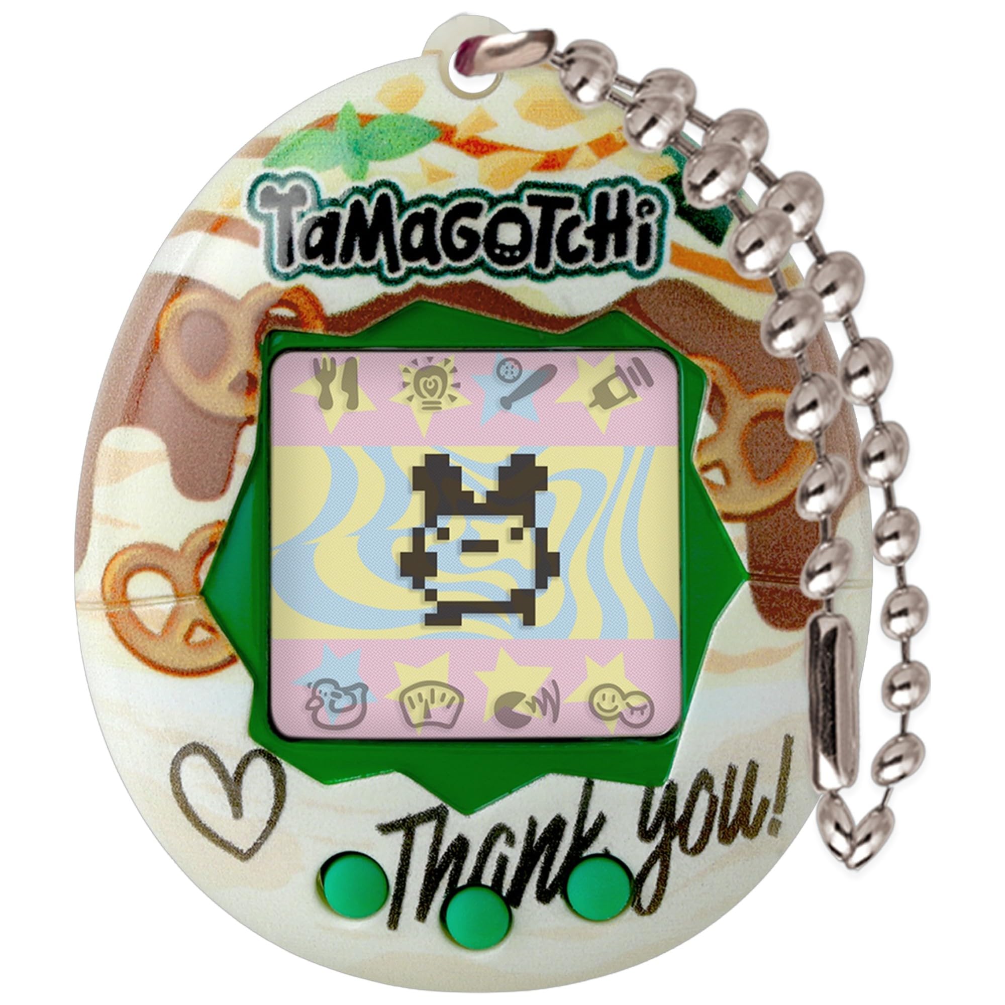 TAMAGOTCHI Bandai Original Caramel Nuts Digital Pet | Nurture And Raise The Original Electronic Pet Japanese Kids Toys For Girls And Boys Make Great 90s Retro Gifts