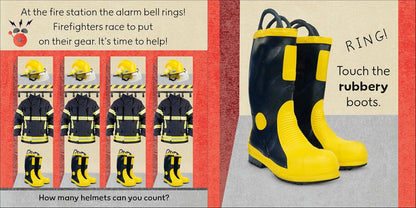 Touch and Feel Fire Truck: With Tactiles for Toddlers to Explore