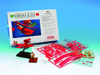 Porco Rosso Model Kit With Figure 1/72 Savoia S.21F Version 2 & Porco
