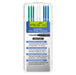 Pica Dry markeerstiften voor diepgaande gaten, permanent, blauw/wit/groen, waterstraalvast