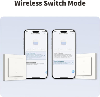Aqara Light Switch H2 Eu (2 Buttons, 1 Channel)