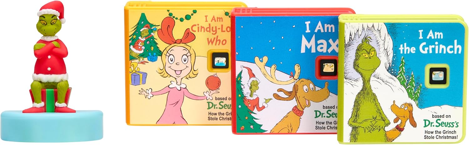 Little Tikes Dr. Seuss Grinch Collection, Storytime, Books, Audio Play Character, Gift and Toy for Toddlers and Kids Girls Boys Ages 3+ Years