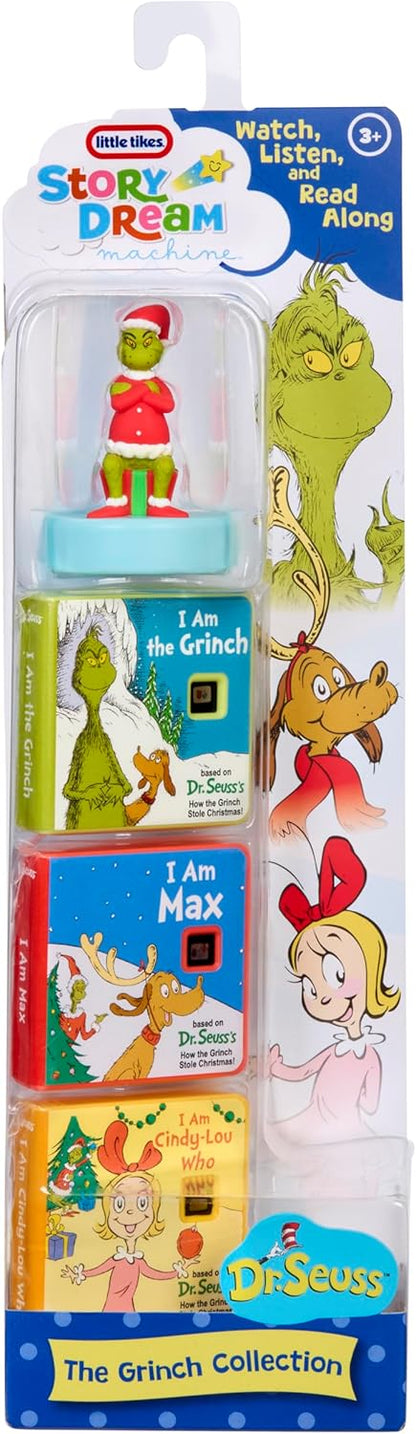 Little Tikes Dr. Seuss Grinch Collection, Storytime, Books, Audio Play Character, Gift and Toy for Toddlers and Kids Girls Boys Ages 3+ Years