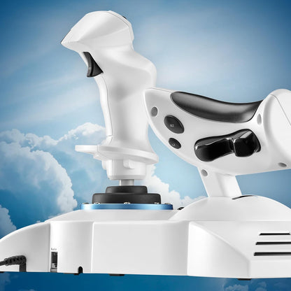 Thrustmaster T.Flight Hotas 5 Microsoft Flight Simulator Edition - Joystick per il Volo su Licenza Ufficiale Microsoft Flight Simulator - Manetta - Controller per Simulazioni per PS5, PS4, PC