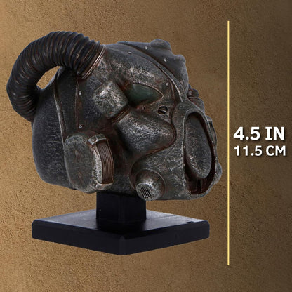 Nemesis Now Fallout X-01 Power Armour Helm Figurine - Officieel gelicenseerde handgeschilderde hars Gaming Collectible Replica, 11,5 cm