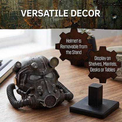 Nemesis Now Fallout T-60 Power Armour Helm Figurine - Officieel gelicenseerde handgeschilderde hars Gaming Collectible Replica, 11,1 cm