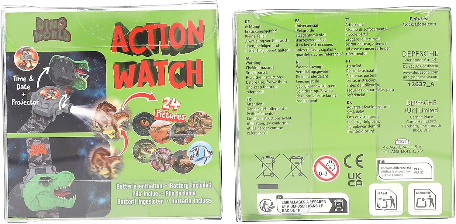 Dino World - Watch With Projector (0012637)