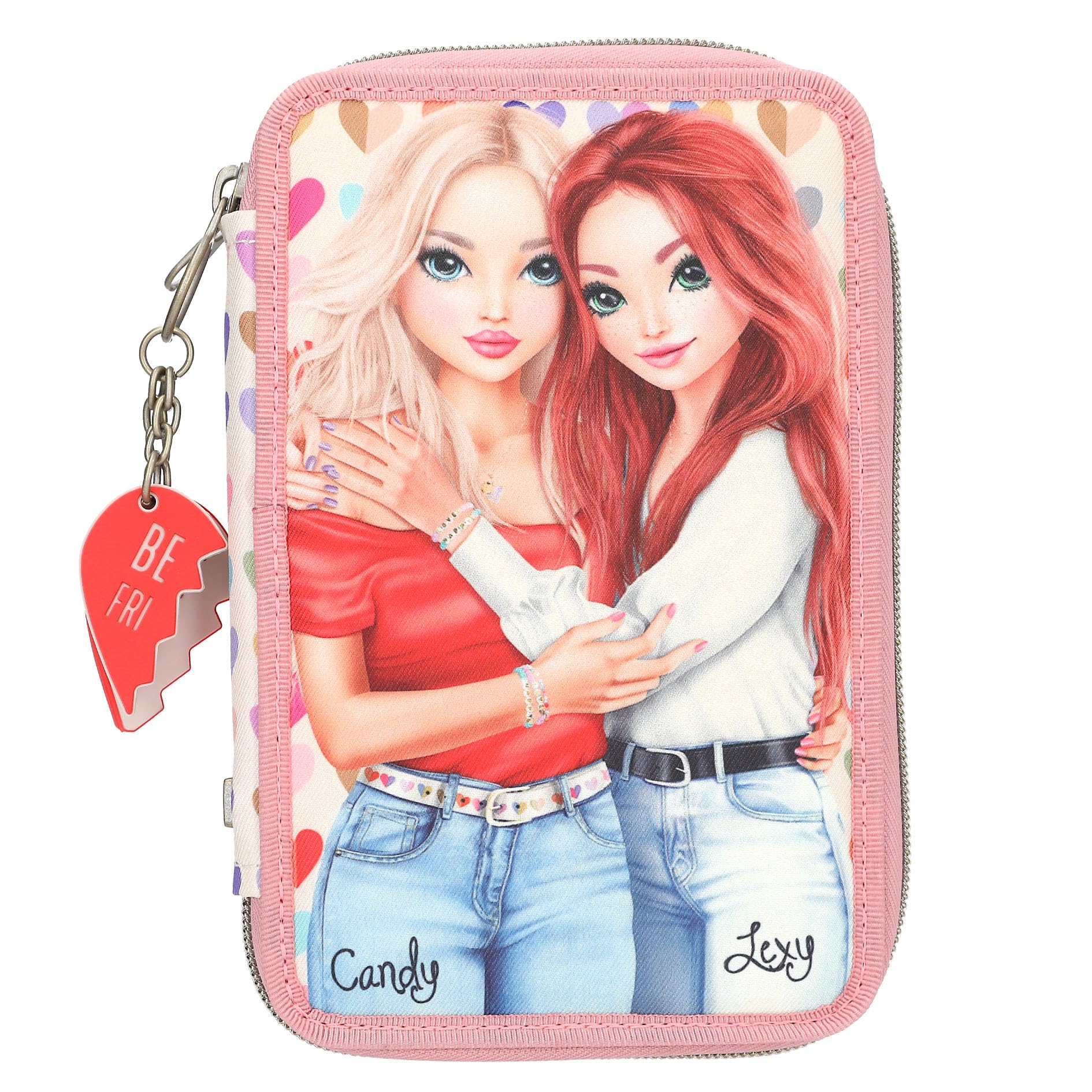 Topmodel - Double Pencil Case Heart To Heart (0413708)