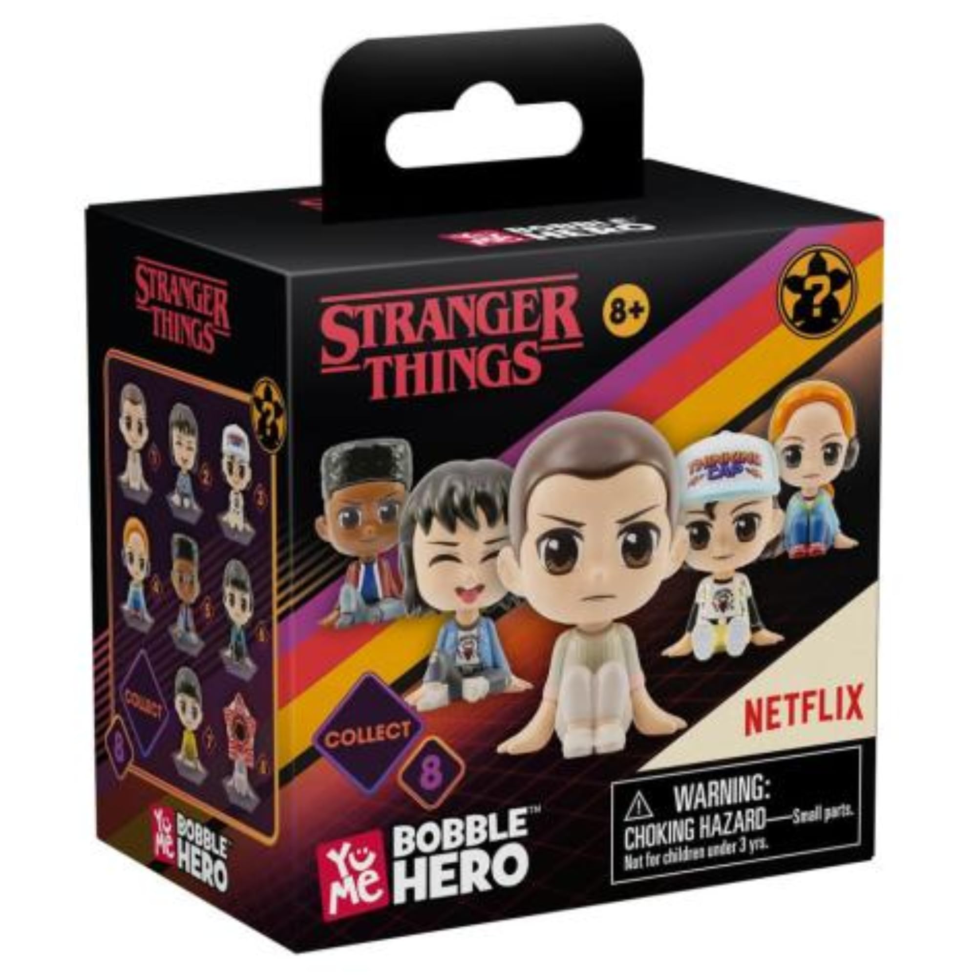 YuMe Stranger Things Blind Bag/Box Figurines, Bobbleheads & Squishme's - (Bobble Hero Blind Box