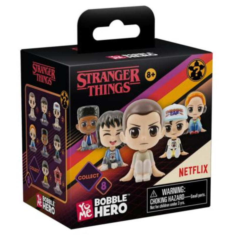 YuMe Stranger Things Blind Bag/Box Figurines, Bobbleheads & Squishme's - (Bobble Hero Blind Box
