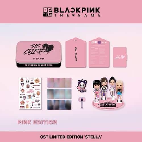 Audio Digital Download Blackpink - The Game Ost  Stella Ver. (Black / Pink