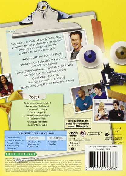 Scrubs : L'intégrale saison 4 - Coffret 4 DVD