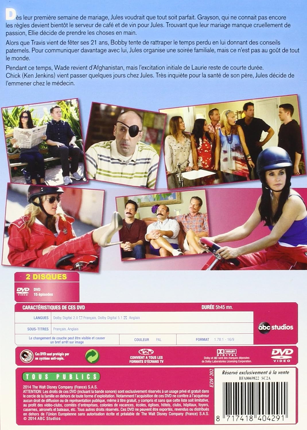 Coffret cougar town, saison 4