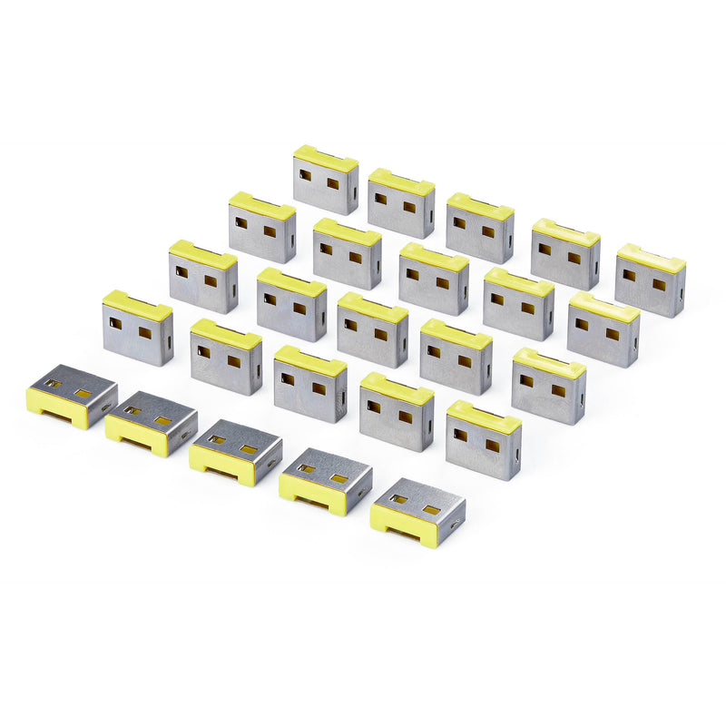 StarTech Pack 25 Tapones de Bloqueo USB-A de Repuesto (25P-USB-A-Blocker