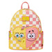 Loungefly Nickelodeon Spongebob Squarepants - Patrick Star - Mini Zaino a Scacchi con Tasca Frontale a Forma di Cuore - Ideale per Bambini e Adulti - Borse da Collezione