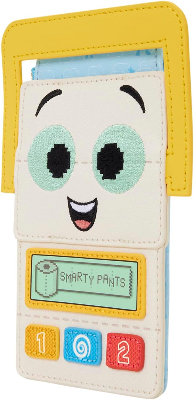 Loungefly Disney: Pixar - Toy Story 5 - Smarty Pants - Bestickter Kartenhalter Smarty Pants - 4 Kartenfächer mit Reißverschlussfach - Geschenk für Kinder und Erwachsene - Geldbörse