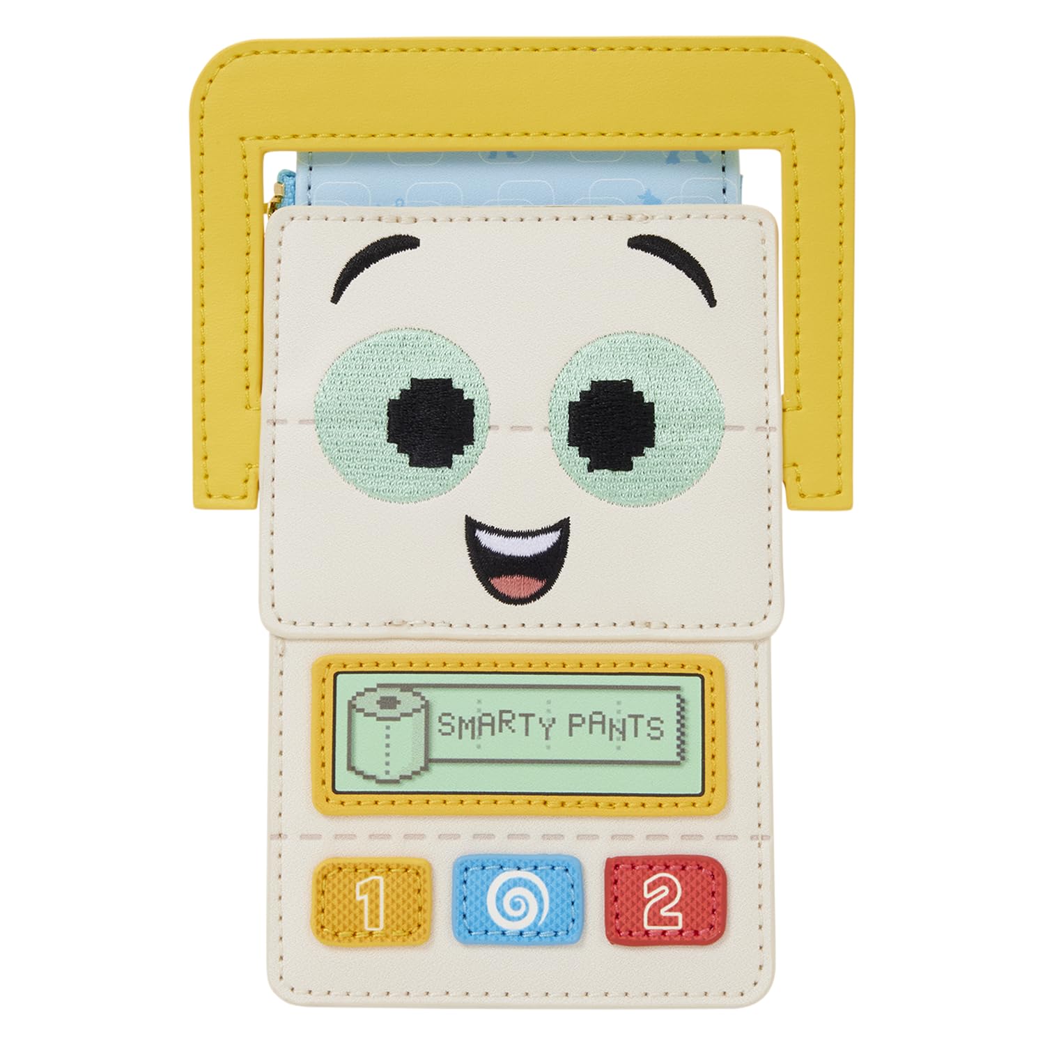 Loungefly Disney: Pixar - Toy Story 5 - Smarty Pants - Bestickter Kartenhalter Smarty Pants - 4 Kartenfächer mit Reißverschlussfach - Geschenk für Kinder und Erwachsene - Geldbörse