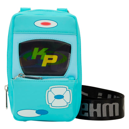 Loungefly Disney: Kim Possible - Wade Load - Borsa a tracolla Kimmunicator Sling - Ideale per bambini e adulti - Borse da collezione